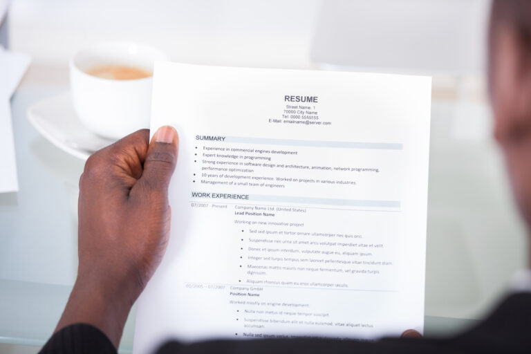 Improving Your Resume in College