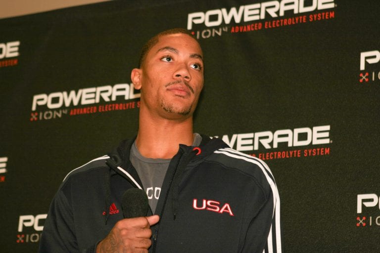 NBA Star Derrick Rose