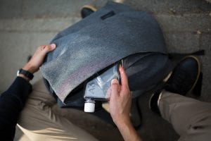 Flat Water Bottle