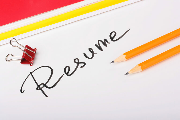 Writing the Perfect Resume