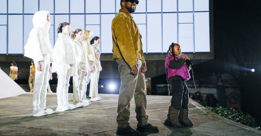 Kanye West debuts his Yeezy Season 8 collection prototypes