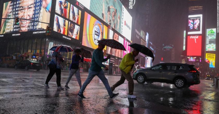 State of Emergency Declared in New York Following Tropical Storm Ida